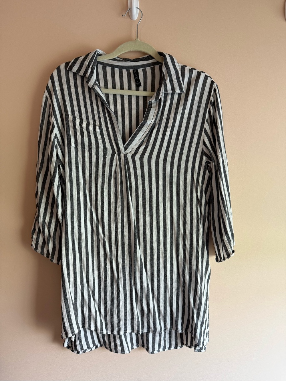 Boho Me Striped Cover up Tunic